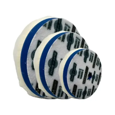PAD DE LANA BUFF AND SHINE LANA NATURAL CON EVA AZUL