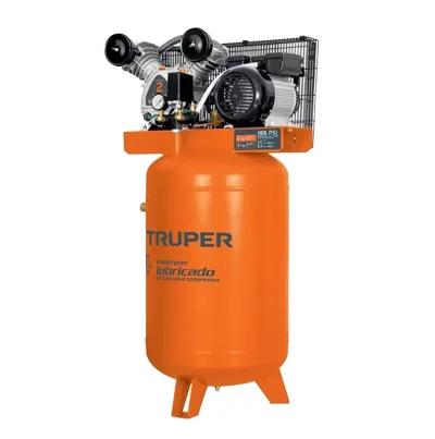 COMPRESORA DE AIRE VERTICAL TRUPER 4HP 120 LITROS