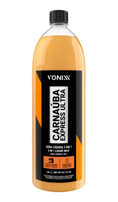 CERA LIQUIDA 2 EN 1 CONCENTRADA VONIXX CARNAUBA EXPRESS ULTRA