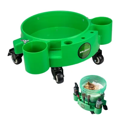 SOPORTE PORTABALDE CON RUEDAS PARA DETAILING MAXSHINE