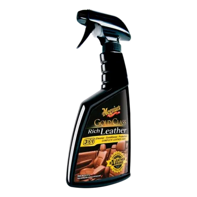 LIMPIADOR Y ACONDICIONADOR DE CUERO MEGUIAR'S GOLD CLASS RICH LEATHER