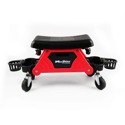 SILLA PARA DETAILING MAXSHINE NEW CREEPER II CON COJIN Y BANDEJAS LATERALES