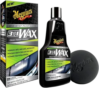 PULIMENTO MEGUIAR'S 3 EN 1 PAINT WAX