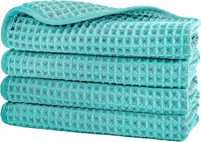 TOALLA MICROFIBRA MIYAVISHINE THE GLASS WAFFLE 40X40CM 400GSM