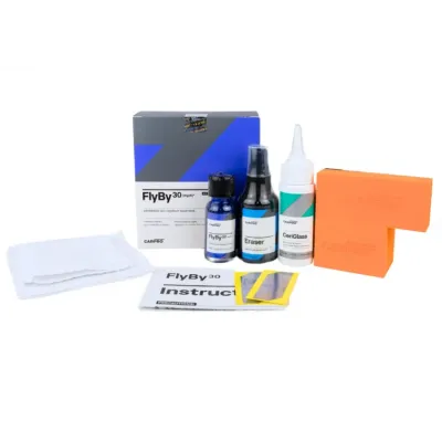 KIT RECUBRIMIENTO HIDRORREPELENTE PARA VIDRIOS CARPRO CQUARTZ FLYBY30