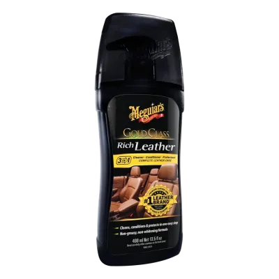 ACONDICIONADOR DE CUERO MEGUIAR'S GOLD CLASS RICH LEATHER GEL 383ML