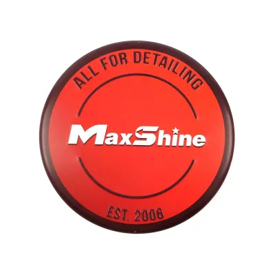 EMBLEMA CIRCULAR PARA GARAGE CON LOGO MAXSHINE