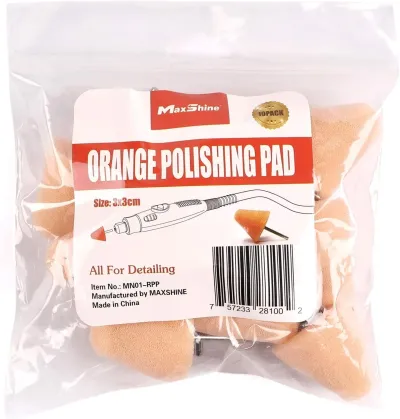 MINI PAD NANO PARA PULIDO MAXSHINE NARANJA
