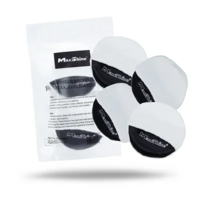 SET DE APLICADORES DE MICROFIBRA MAXSHINE CON AGARRE 4 PCS