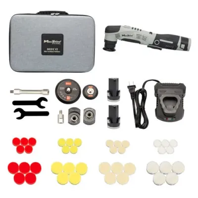 PULIDORA MINI INALAMBRICA DE DOBLE ACCION MAXSHINE M0312 V2