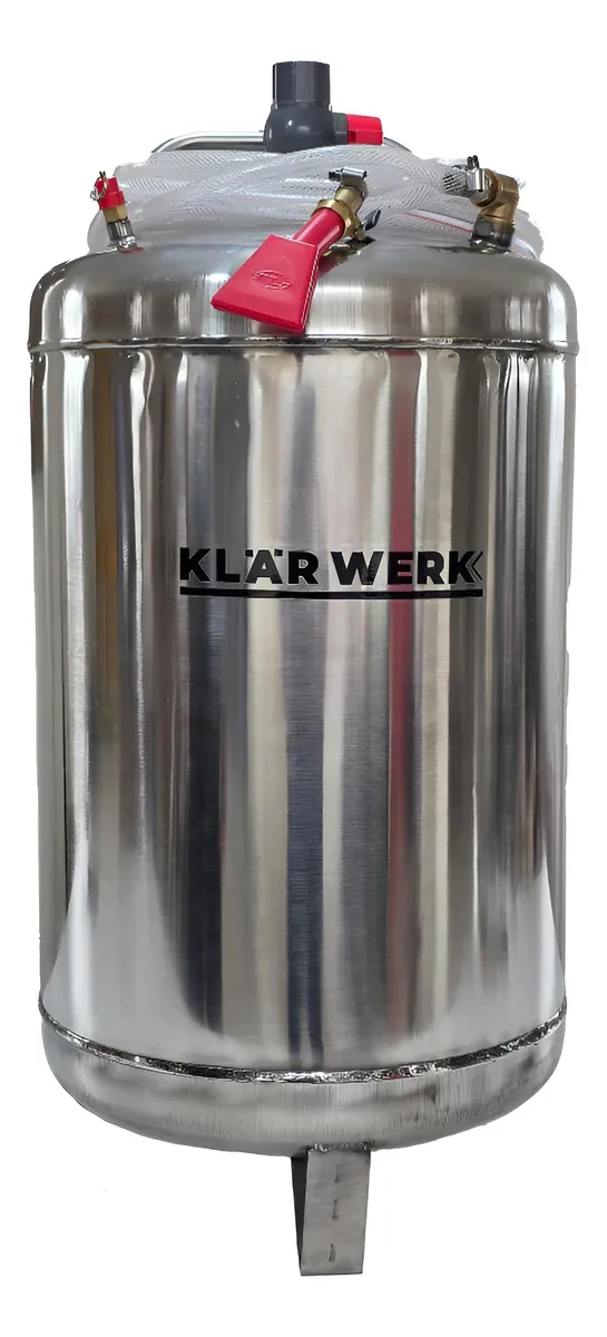 SHAMPOONERA KLAR WERK FMI80 80 LITROS ACERO INOXIDABLE