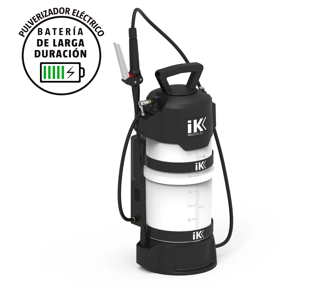 PULVERIZADOR ESPUMA BATERIA IK E FOAM PRO 12 10 LITROS