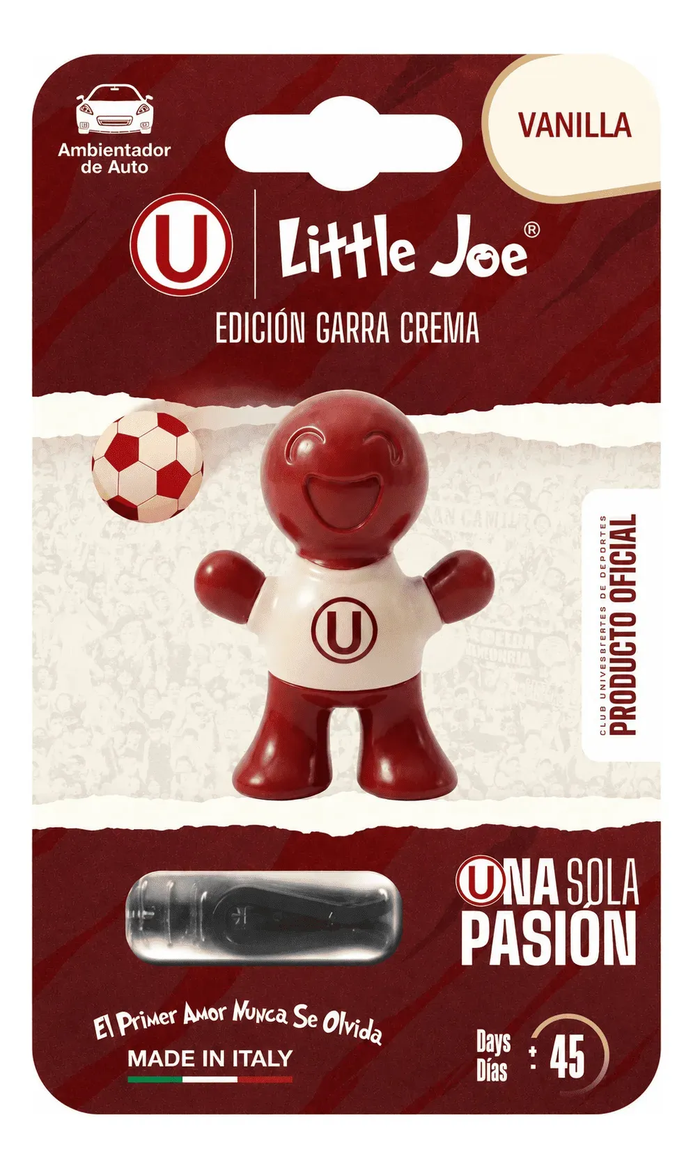 AMBIENTADOR PARA AUTO LITTLE JOE EDICION ESPECIAL FUTBOL