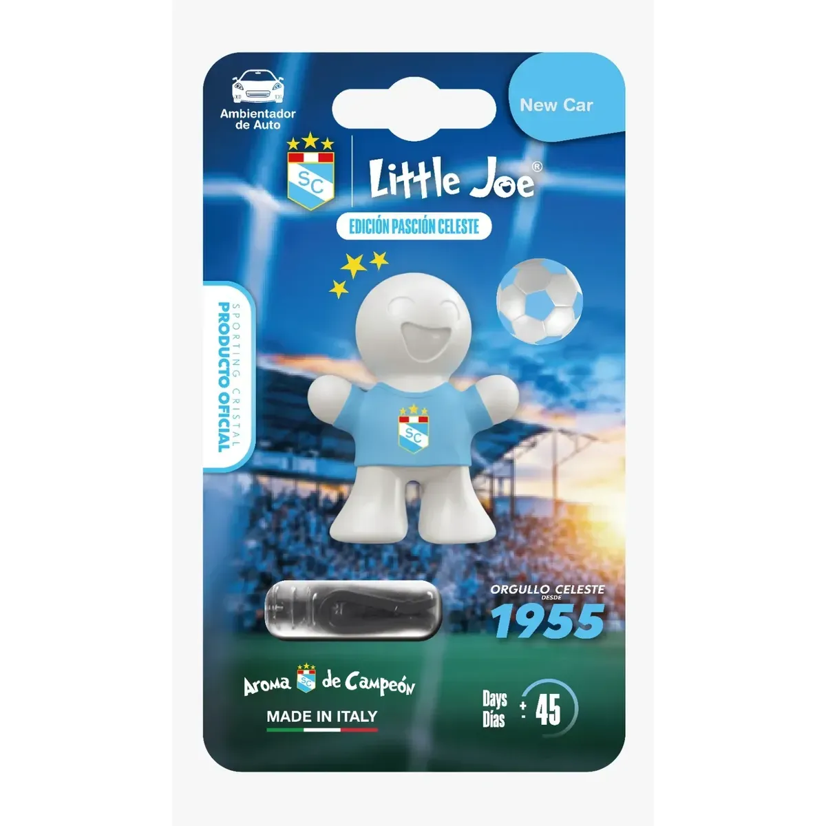 AMBIENTADOR PARA AUTO LITTLE JOE EDICION ESPECIAL FUTBOL