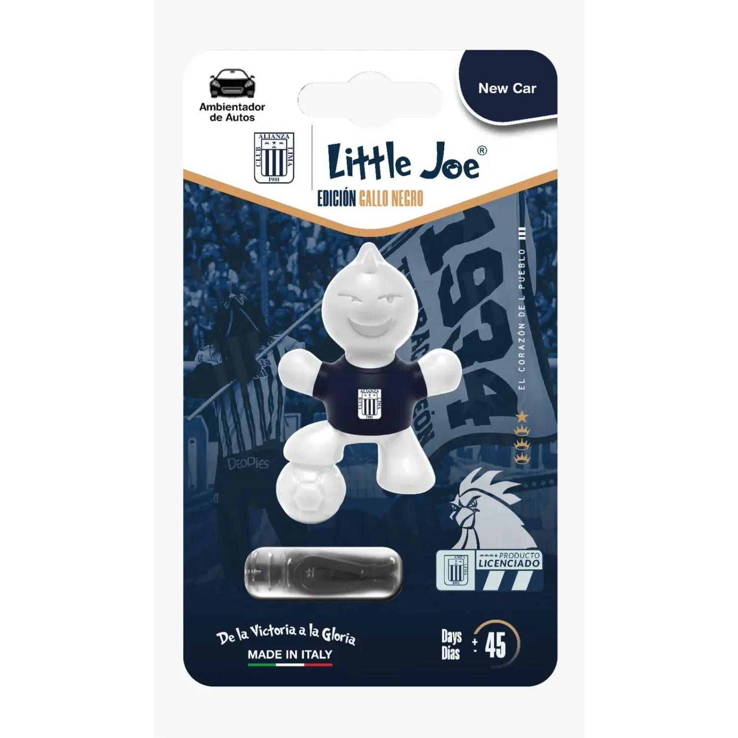 AMBIENTADOR PARA AUTO LITTLE JOE EDICION ESPECIAL FUTBOL