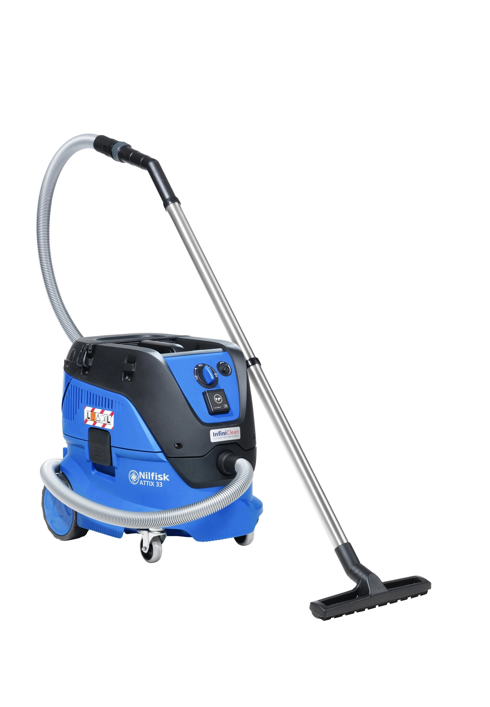 ASPIRADORA INDUSTRIAL NILFISK ATTIX 33-2L IC 1400W 30L CON LIMPIEZA AUTOMATICA