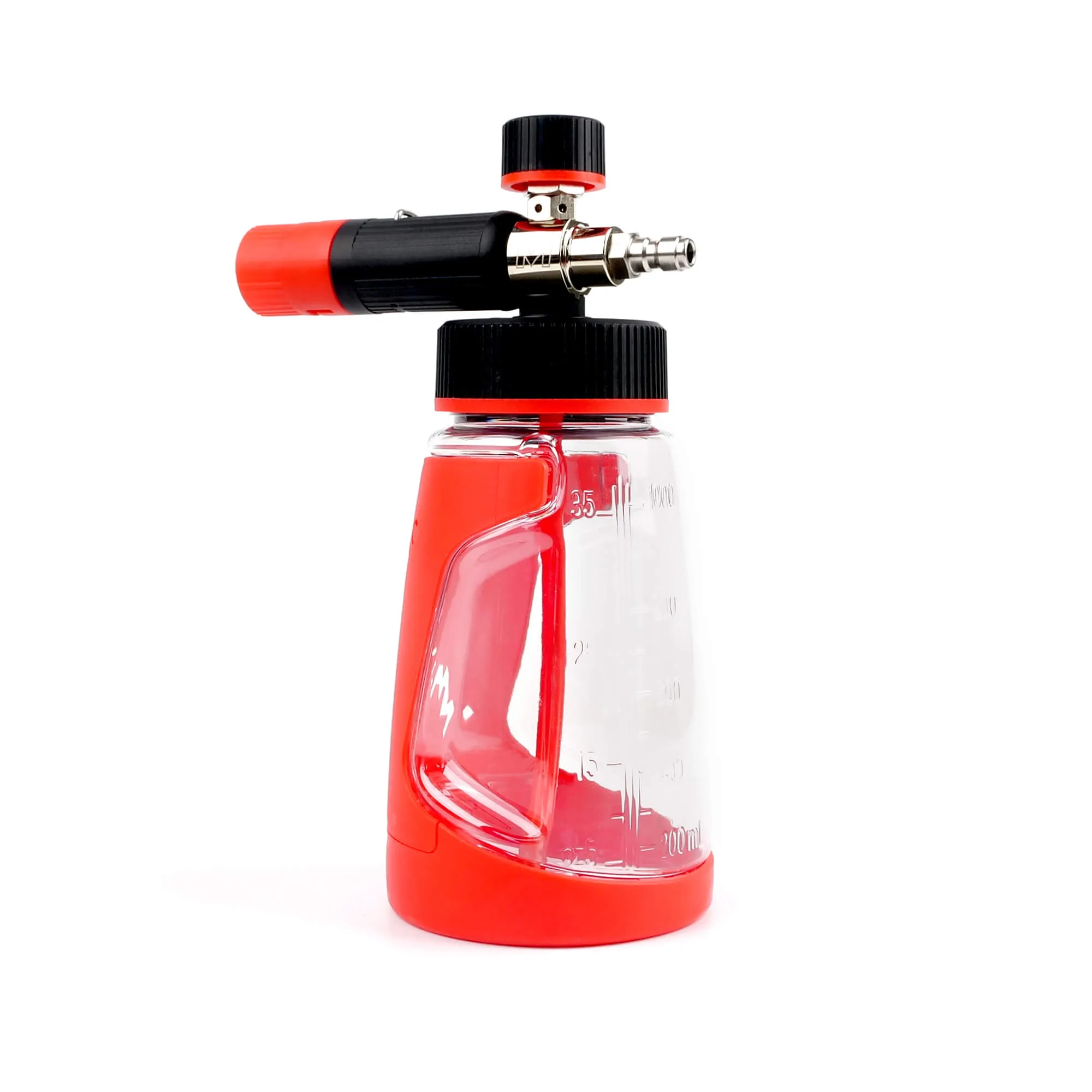 CAÑÓN DE ESPUMA NIEVE MAXSHINE EDICIÓN TRANSPARENTE RED V2 2024 1L