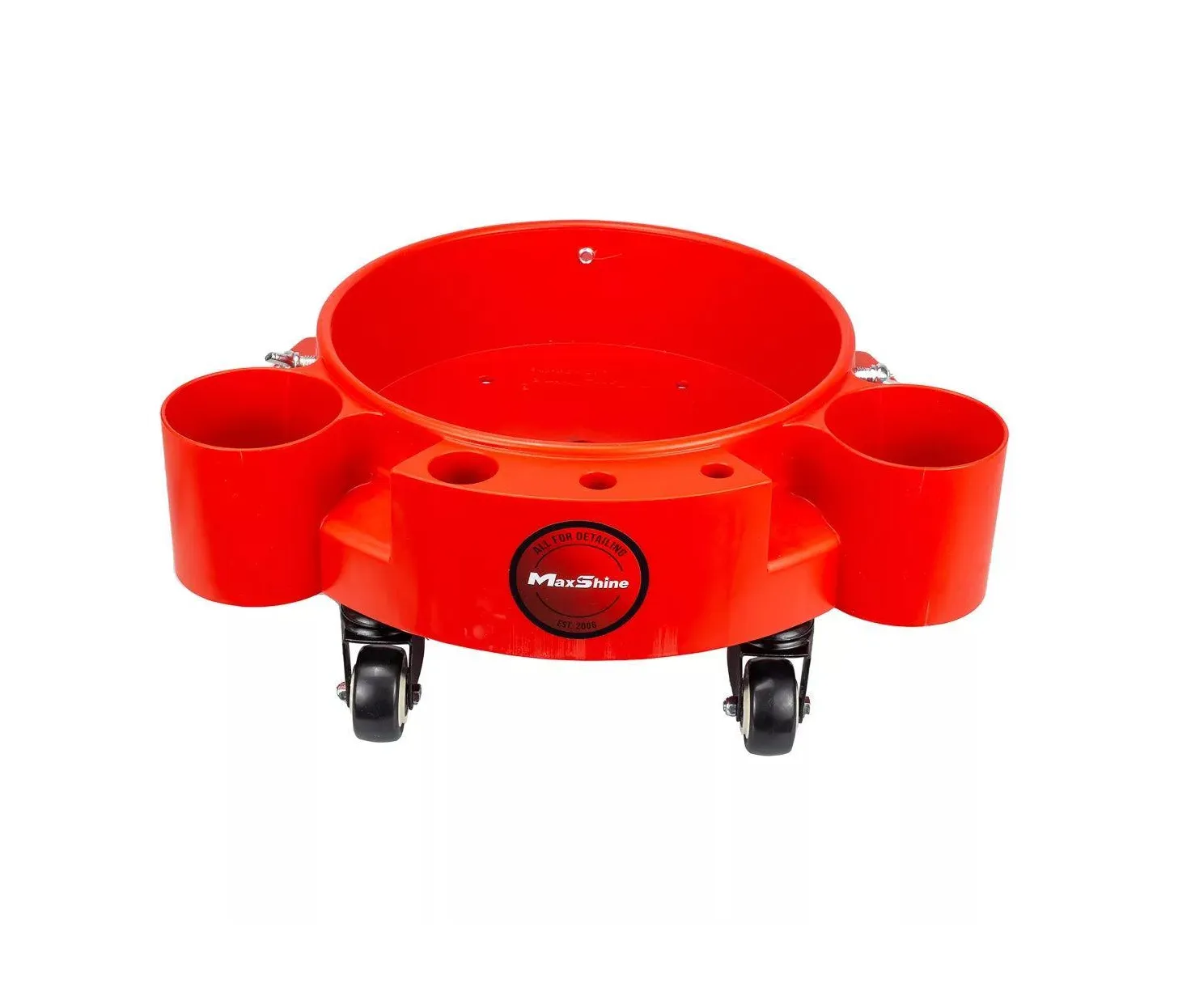 SOPORTE PORTABALDE PLÁSTICO PARA DETAILING MAXSHINE RED