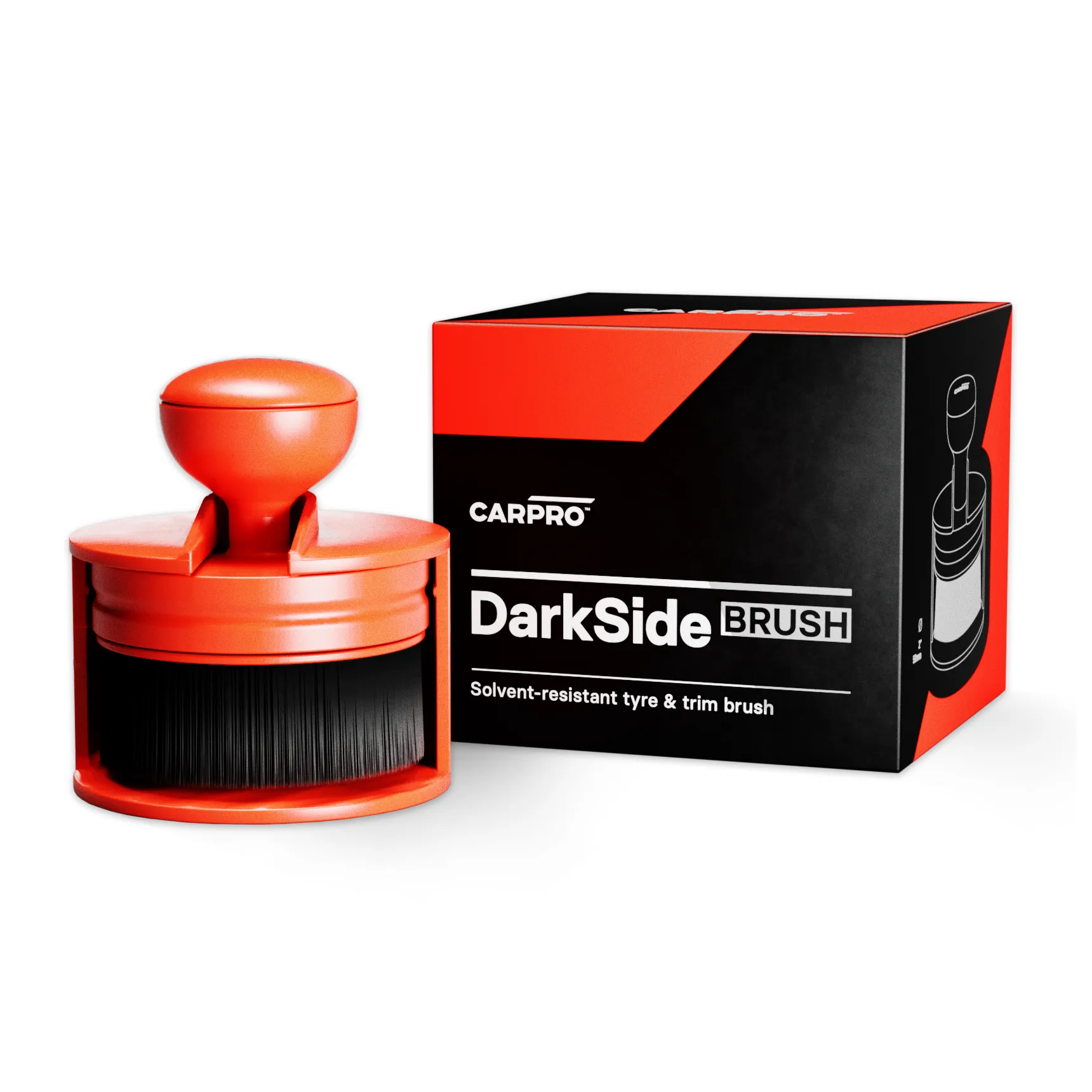 CEPILLO APLICADOR PARA NEUMATICOS Y MOLDURAS CARPRO DARKSIDE BRUSH XL