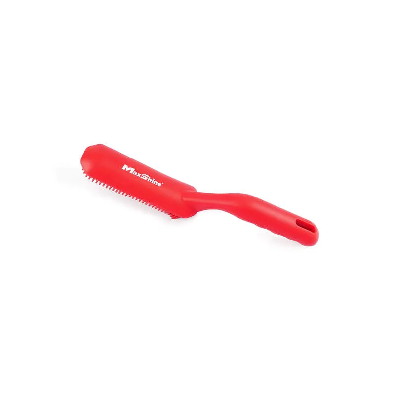 CEPILLO PARA INTERIORES DE SILICONA ROJO MAXSHINE