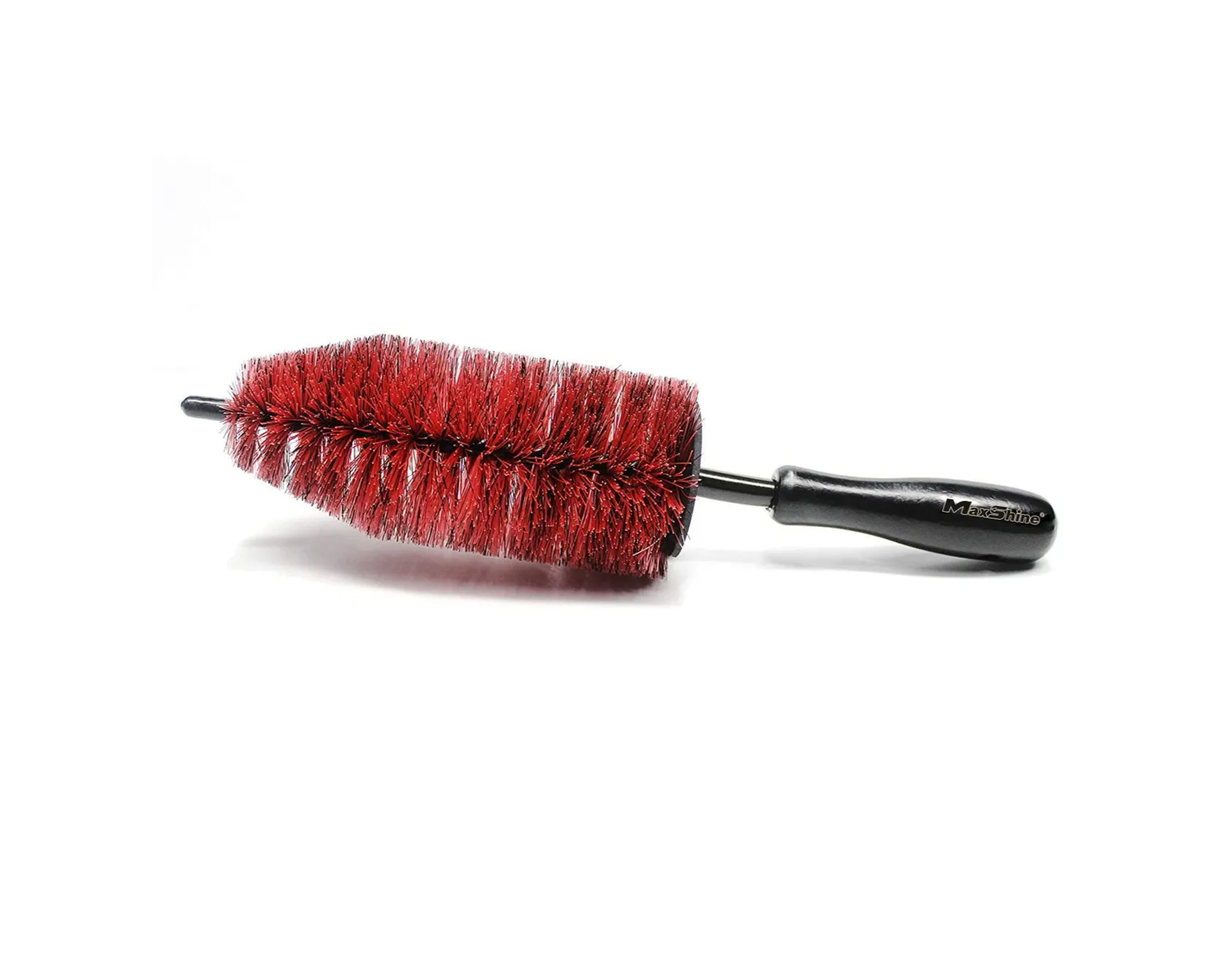 CEPILLO PREMIUM ROJO PARA RUEDAS MANGO LARGO MAXSHINE