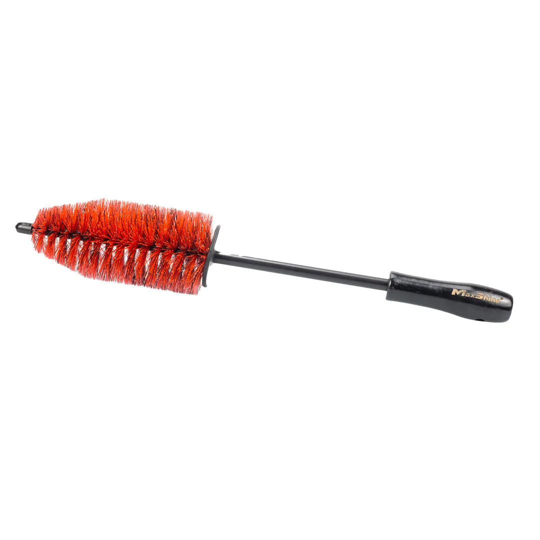 CEPILLO PREMIUM PARA RUEDAS MAXSHINE ROJO