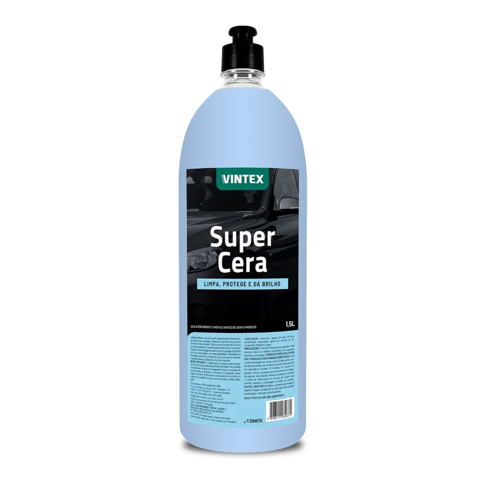 CERA LIMPIADORA Y PROTECTORA VINTEX SUPER CERA