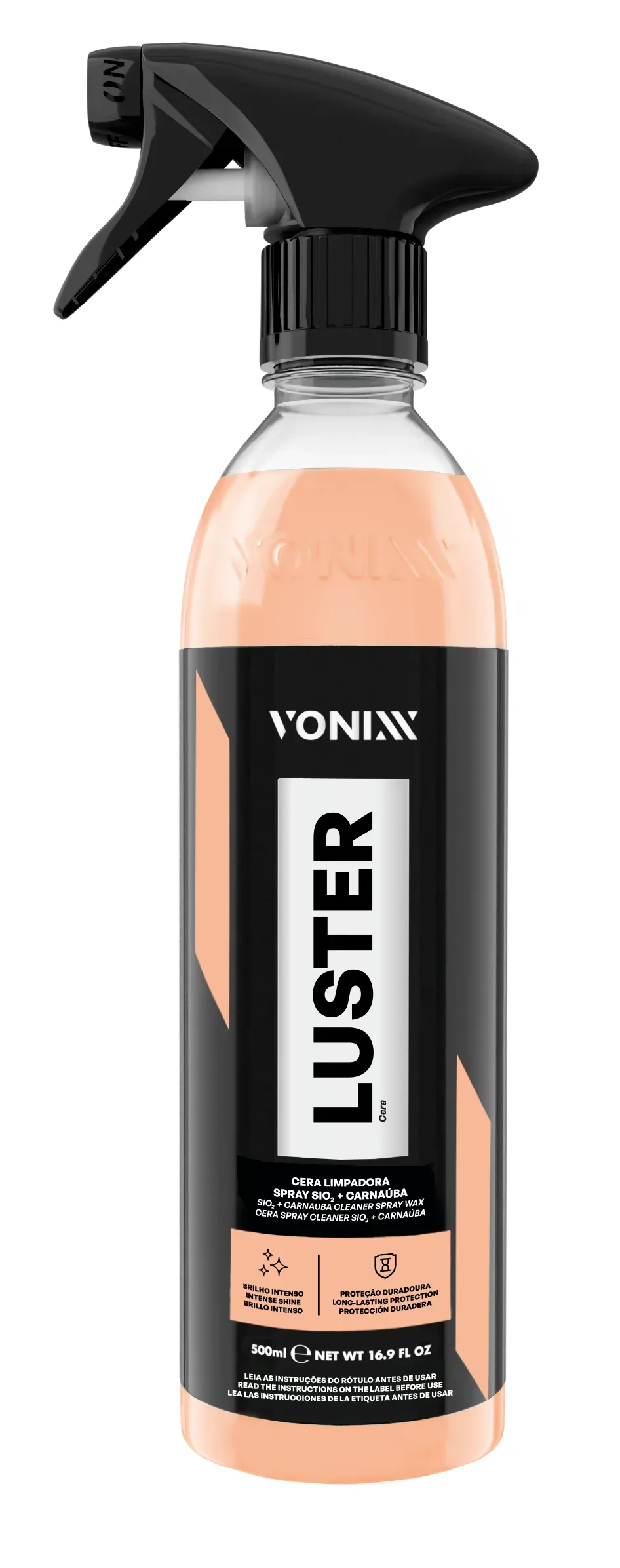 CERA LIMPIADORA EN SPRAY CON SIO2 Y CARNAUBA VONIXX LUSTER