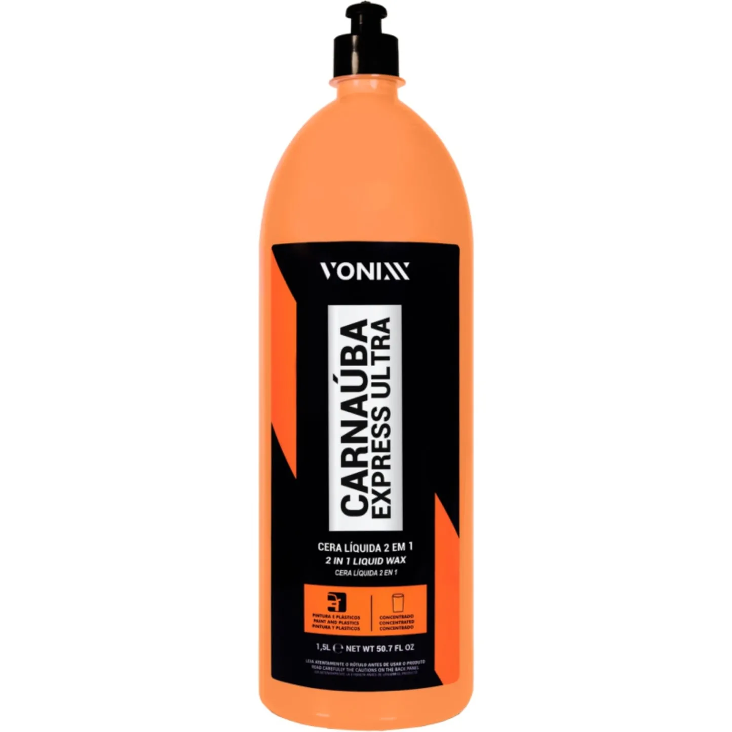 CERA LÍQUIDA CONCENTRADA VONIXX CARNAUBA EXPRESS ULTRA 1.5LT