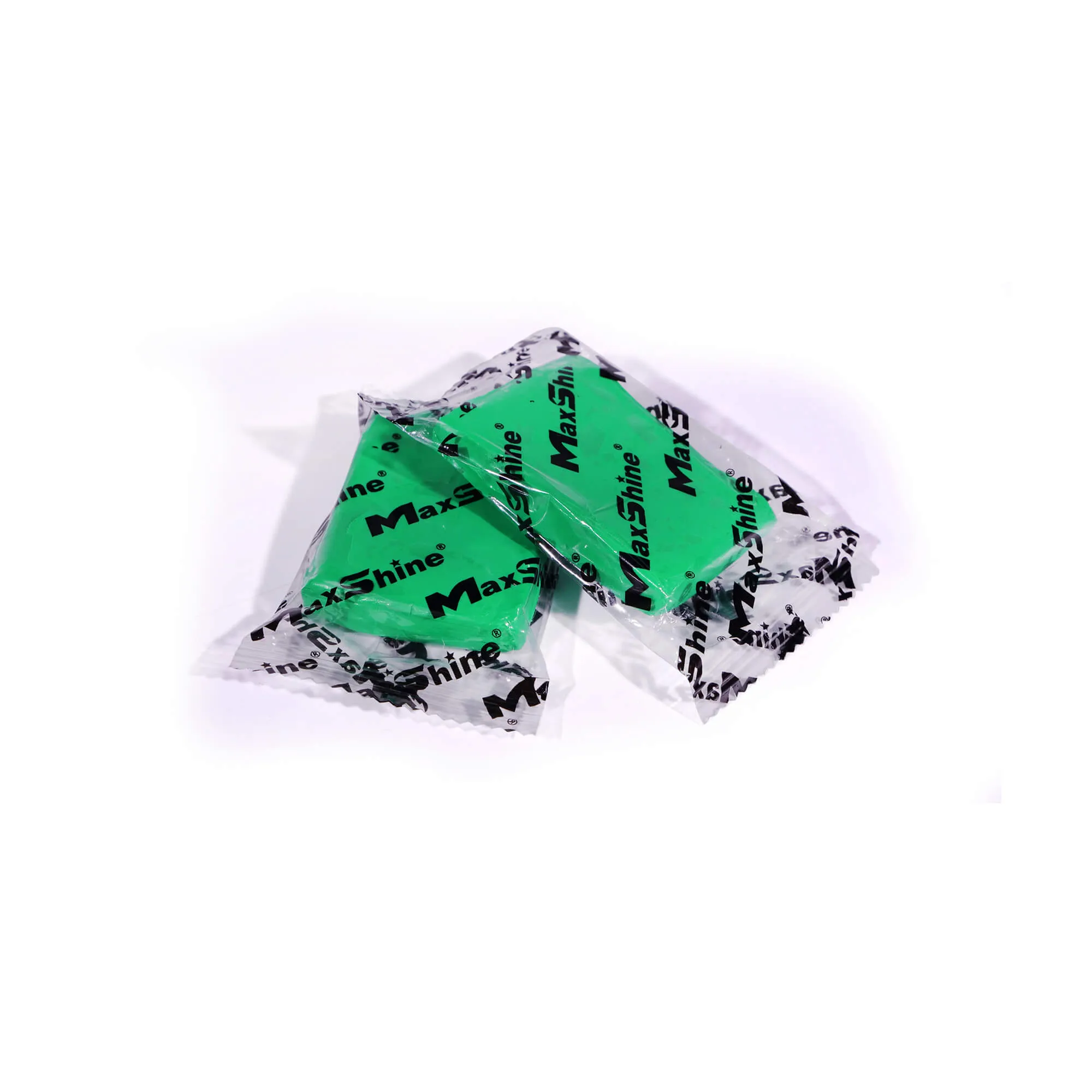 CLAY BAR VERDE DE GRADO GRUESO MAXSHINE - 2PCS/PACK
