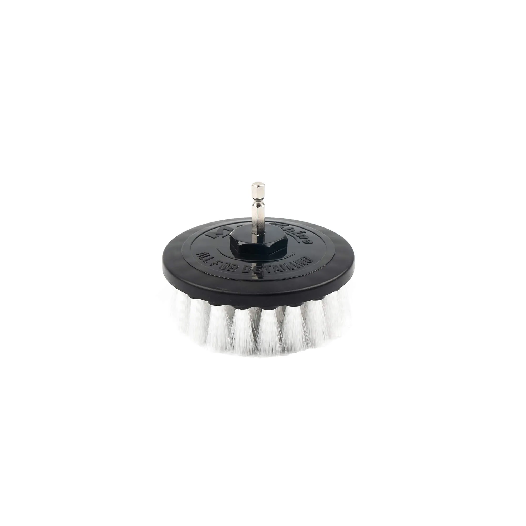 COMBO DE CEPILLOS PARA TALADRO CERDA BLANCA GENTIL 2" Y 4" AGARRE M8 MAXSHINE