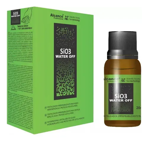 CRISTALIZADOR DE VIDRIOS ALCANCE SIO3 WATER OFF