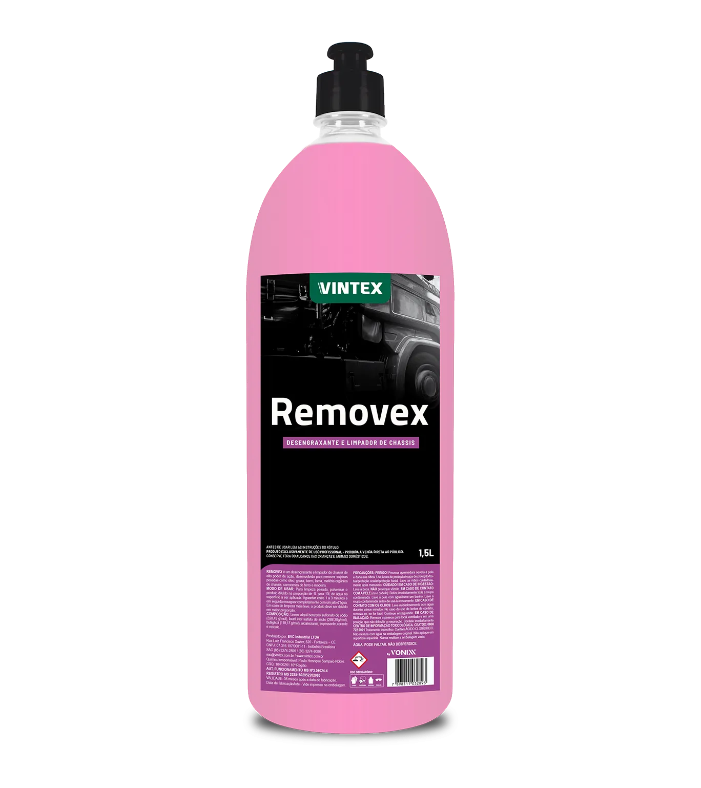 DESENGRASANTE ALCALINO VINTEX REMOVEX 1.5LT