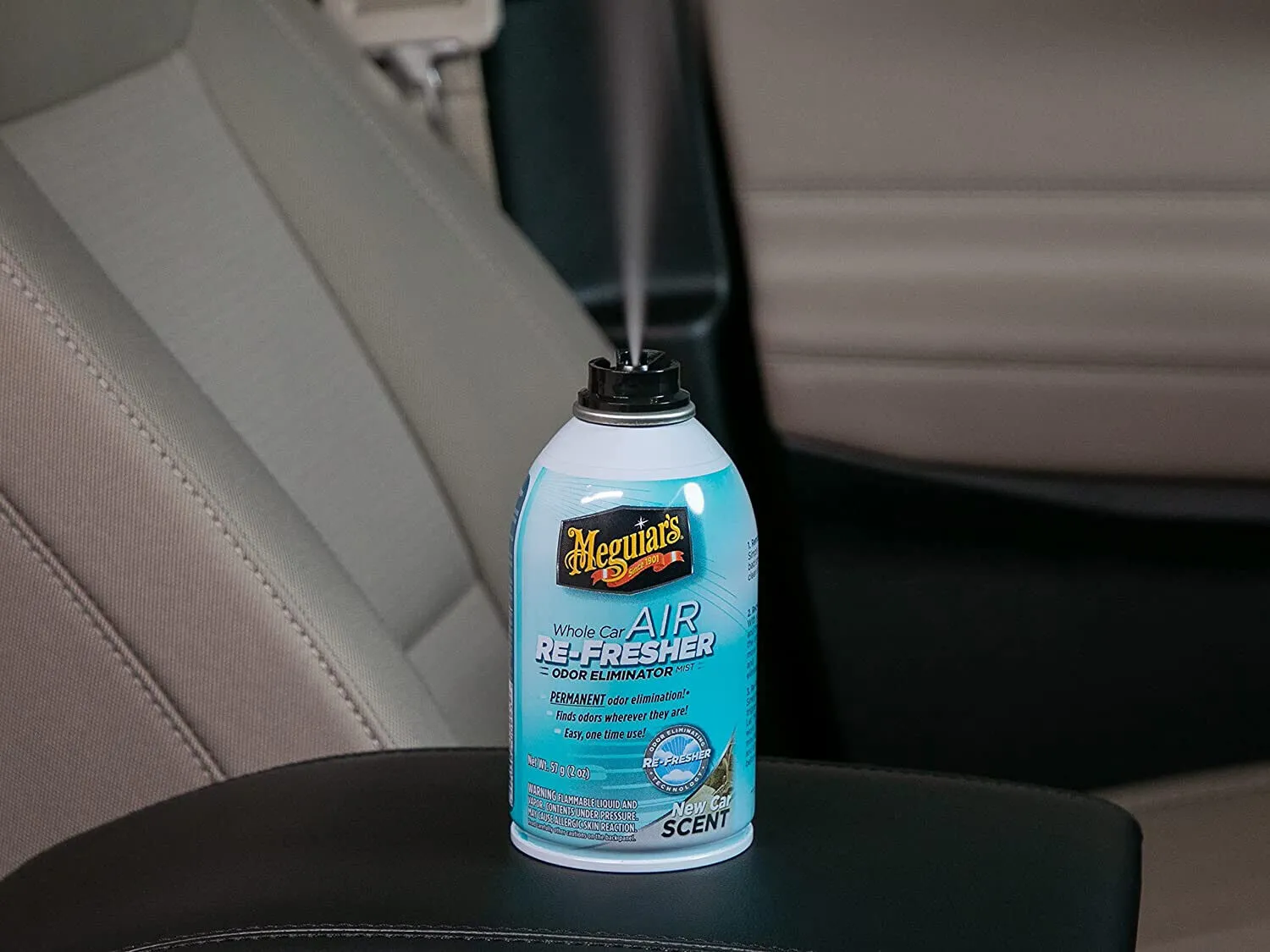 ELIMINADOR DE OLORES EN AEROSOL MEGUIAR'S WHOLE CAR AIR RE-FRESHER