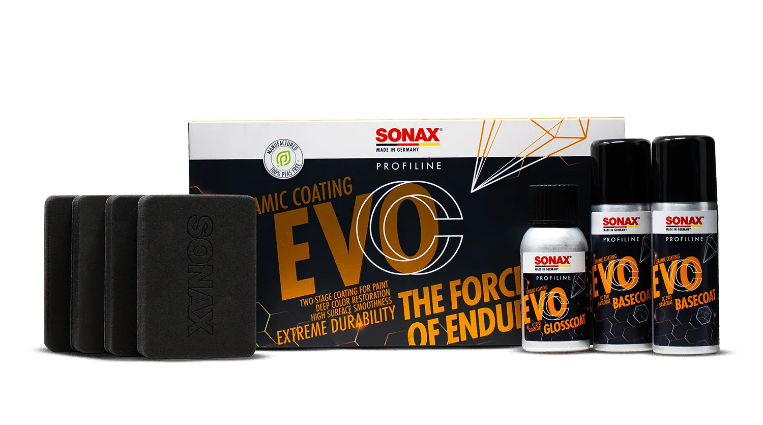 KIT DE RECUBRIMIENTO CERAMICO SONAX PROFILINE EVO