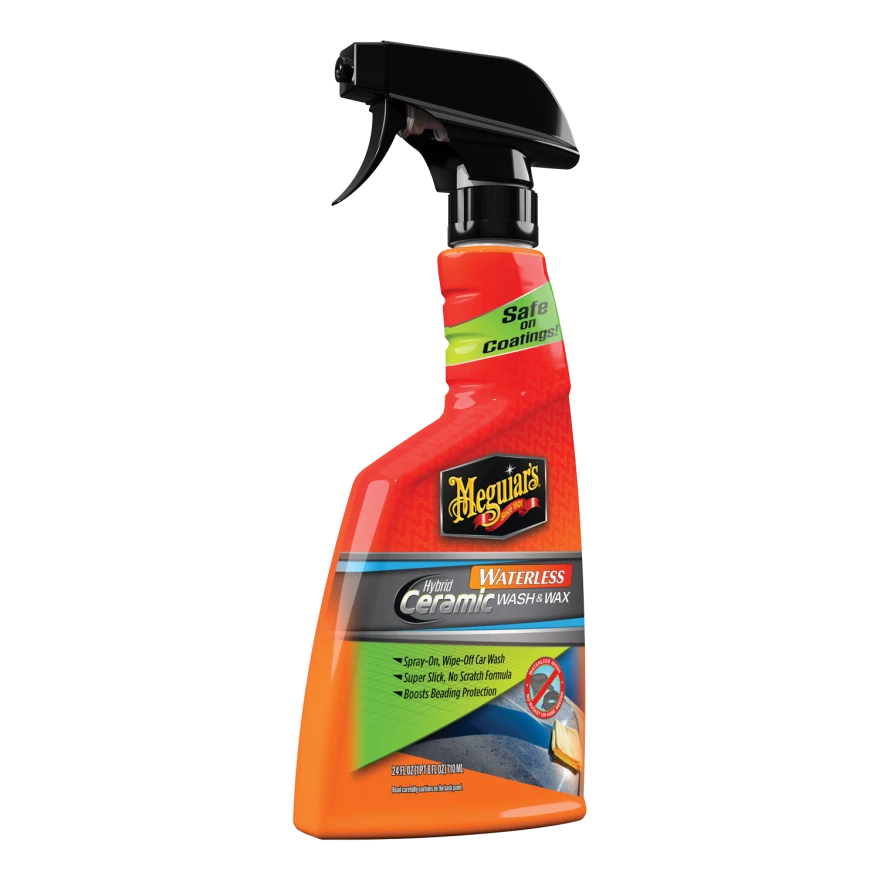 LAVADO EN SECO CERAMICO MEGUIAR'S HYBRID CERAMIC WATERLESS WASH & WAX 136ML