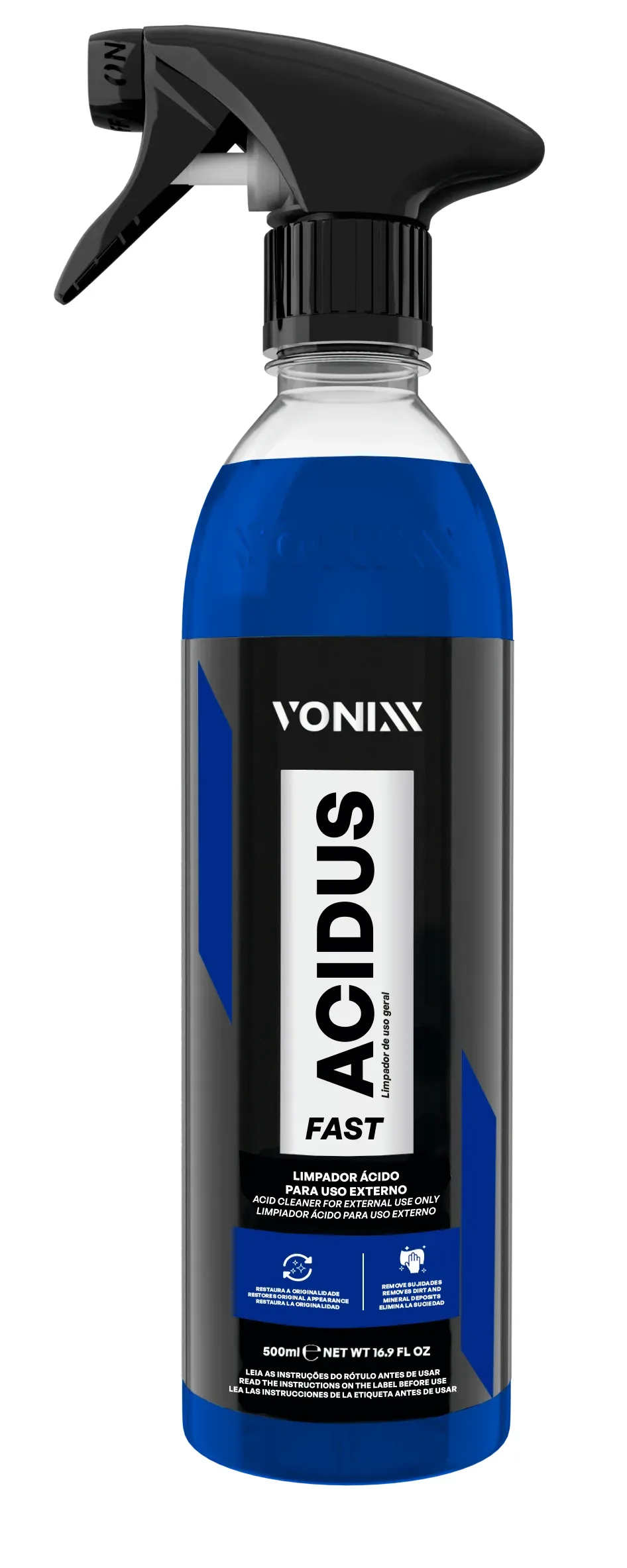 LIMPIADOR ACIDO AUTOMOTRIZ VONIXX ACIDUS FAST