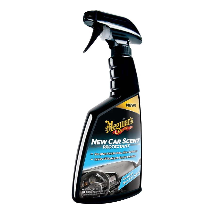 LIMPIADOR DE INTERIORES MEGUIAR'S NEW CAR SCENT PROTECTANT 473ML