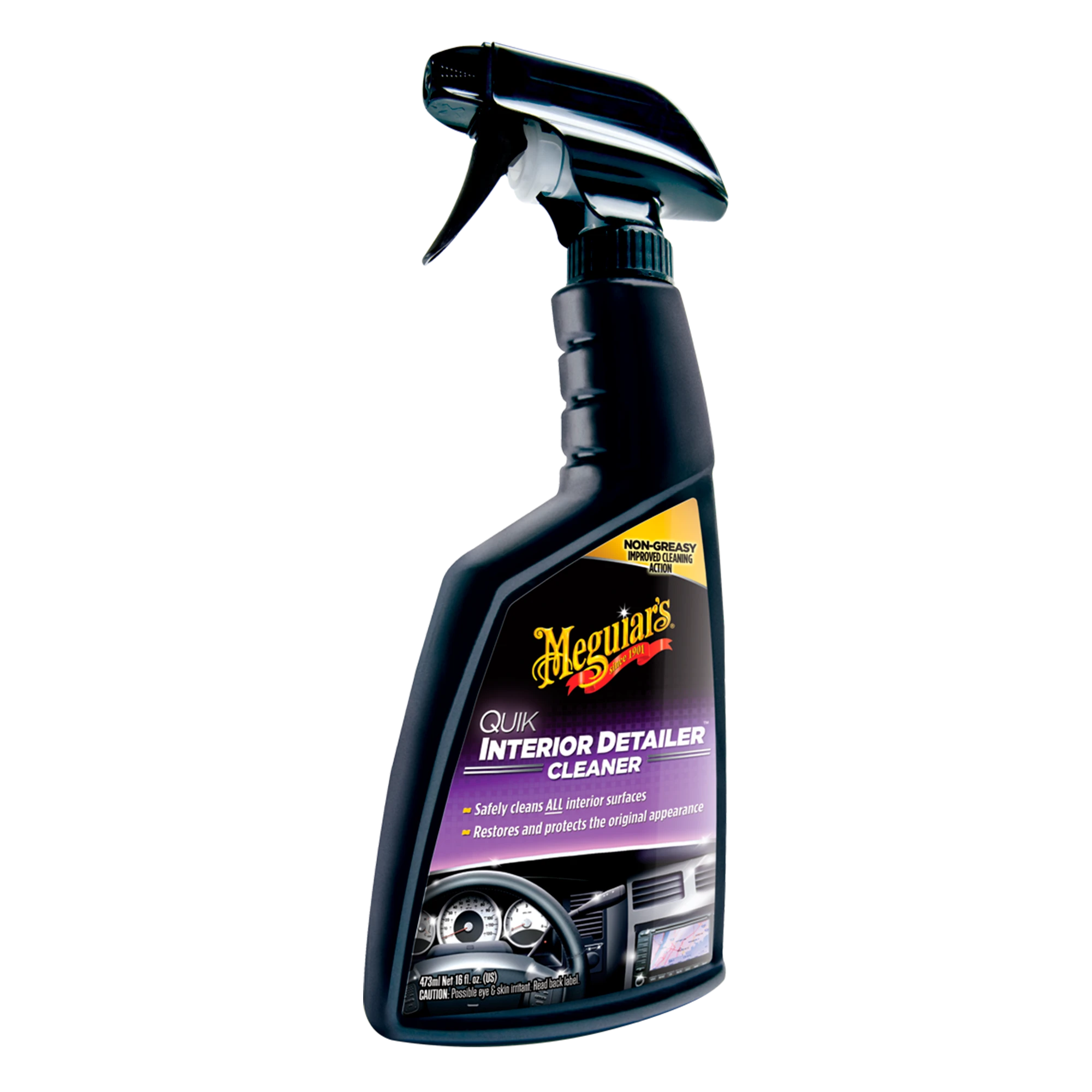 LIMPIADOR DE INTERIORES MEGUIAR'S QUIK INTERIOR DETAILER 473ML