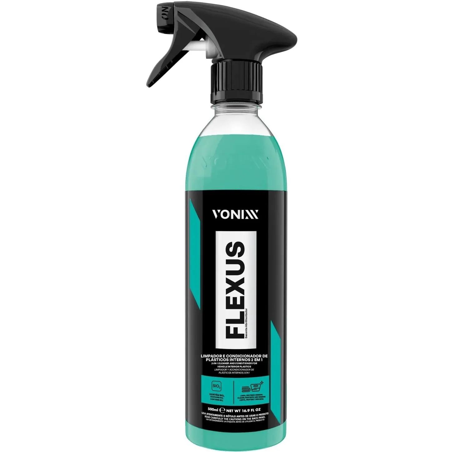 ACONDICIONADOR LIMPIADOR DE PLÁSTICOS INTERNOS VONIXX FLEXUS 500ML