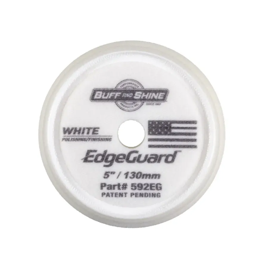 PAD DE ESPUMA BUFF AND SHINE EDGE GUARD BLANCO FINALIZADO