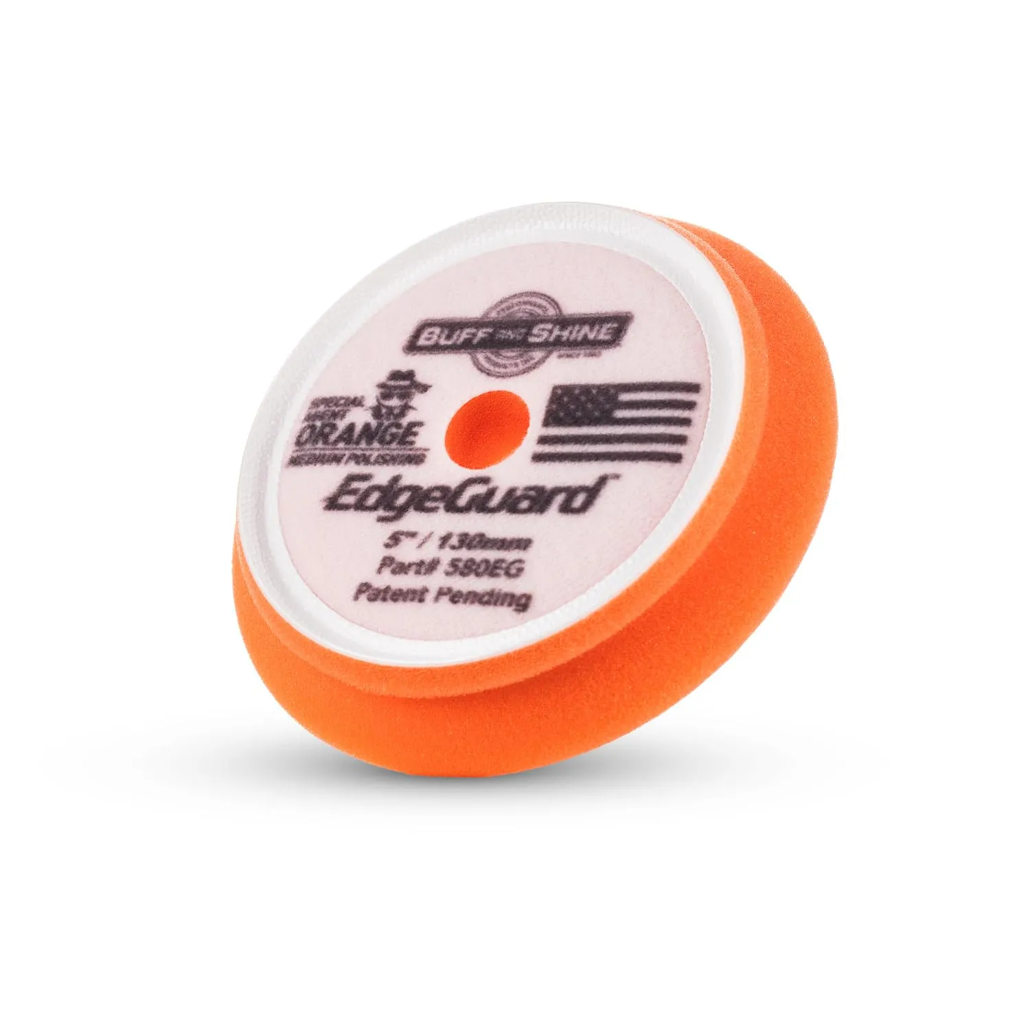 PAD DE ESPUMA BUFF AND SHINE EDGE GUARD NARANJA REFINADO MEDIO