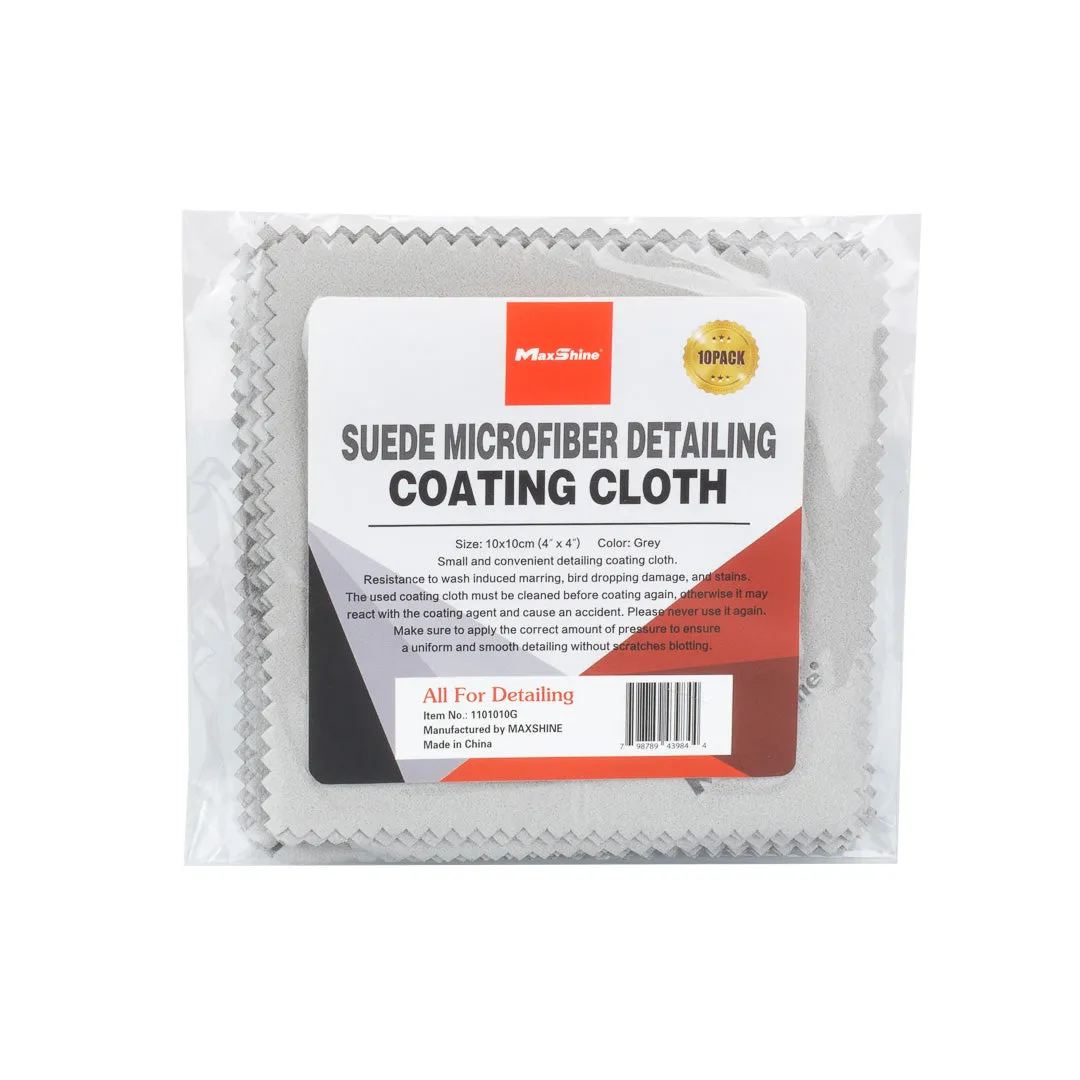 PAÑO SUEDE PARA RECUBRIMIENTOS MAXSHINE 10 PCS