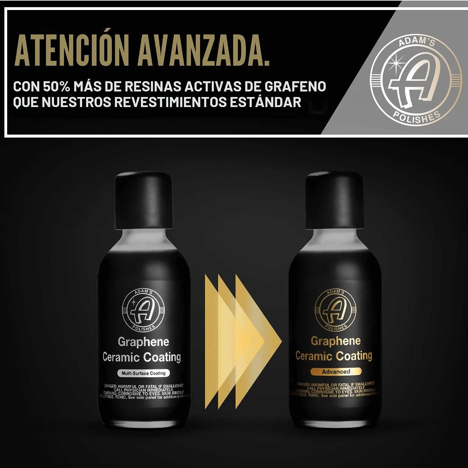 RECUBRIMIENTO CERAMICO ADAM'S GRAPHENE CERAMIC COATING ADVANCED