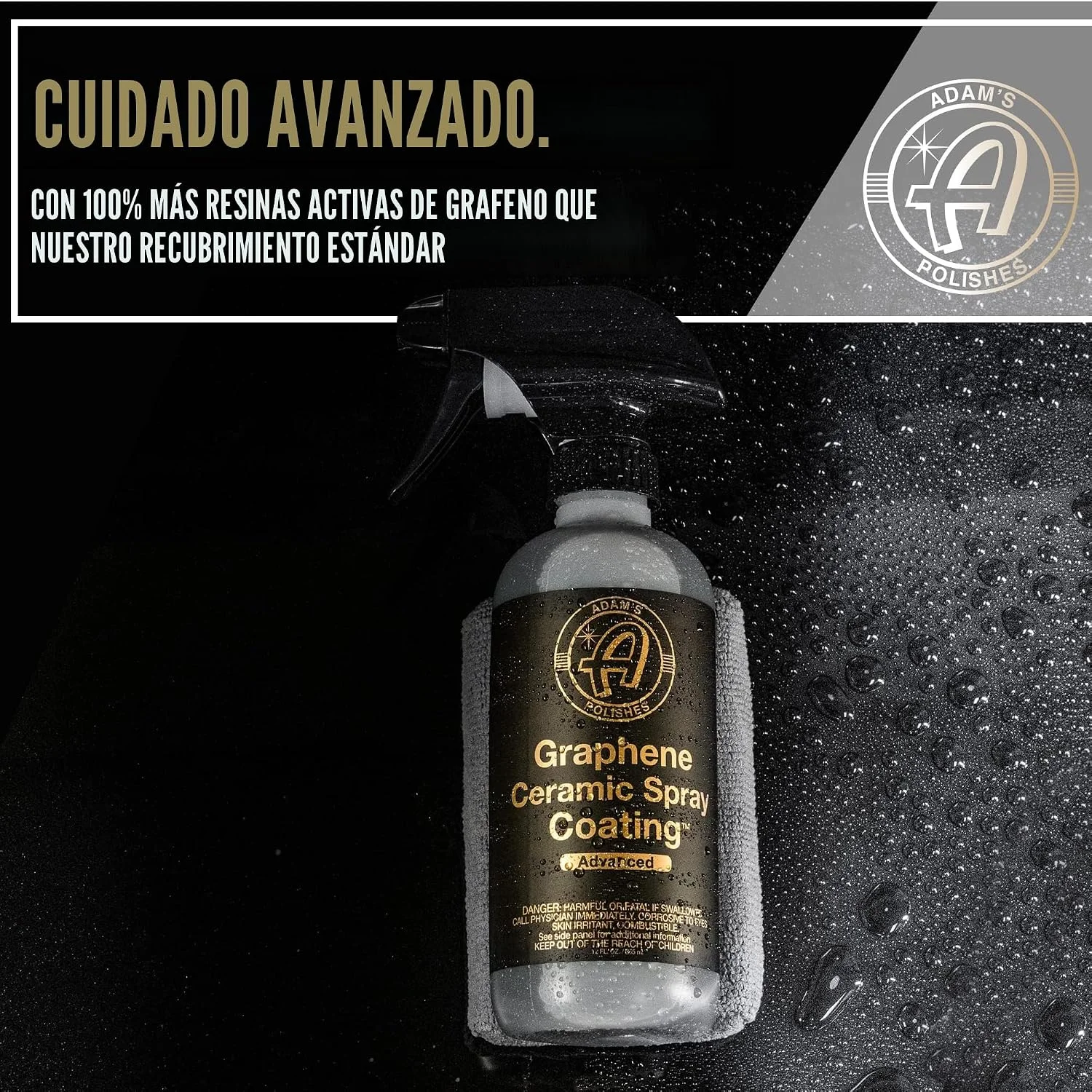 RECUBRIMIENTO CERAMICO ADAM'S GRAPHENE CERAMIC SPRAY COATING ADVANCED