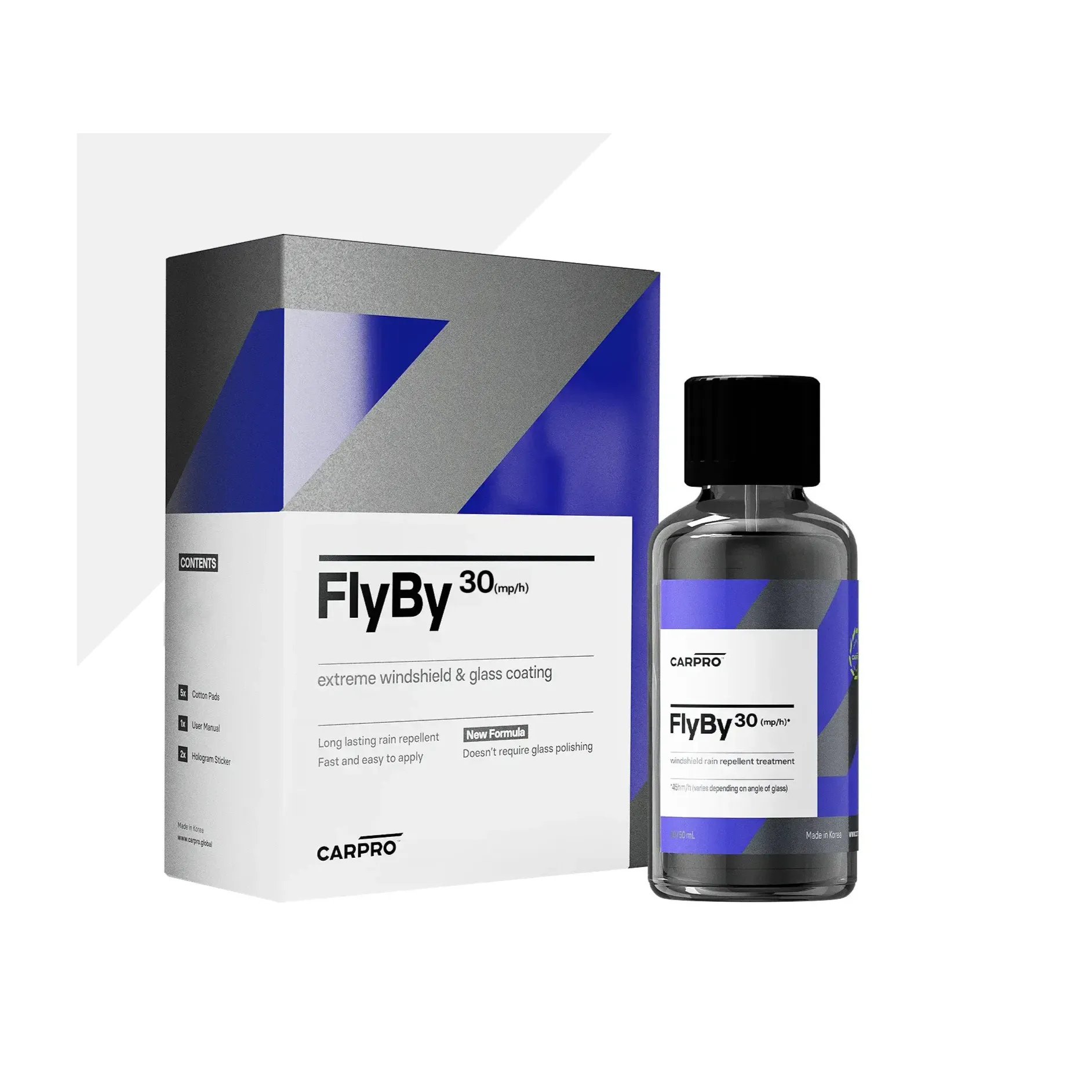RECUBRIMIENTO HIDRORREPELENTE DE VIDRIOS CARPRO FLYBY 30
