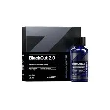 RECUBRIMIENTO PARA NEUMÁTICOS Y CAUCHO CARPRO CQUARTZ BLACKOUT 2.0 50 ML