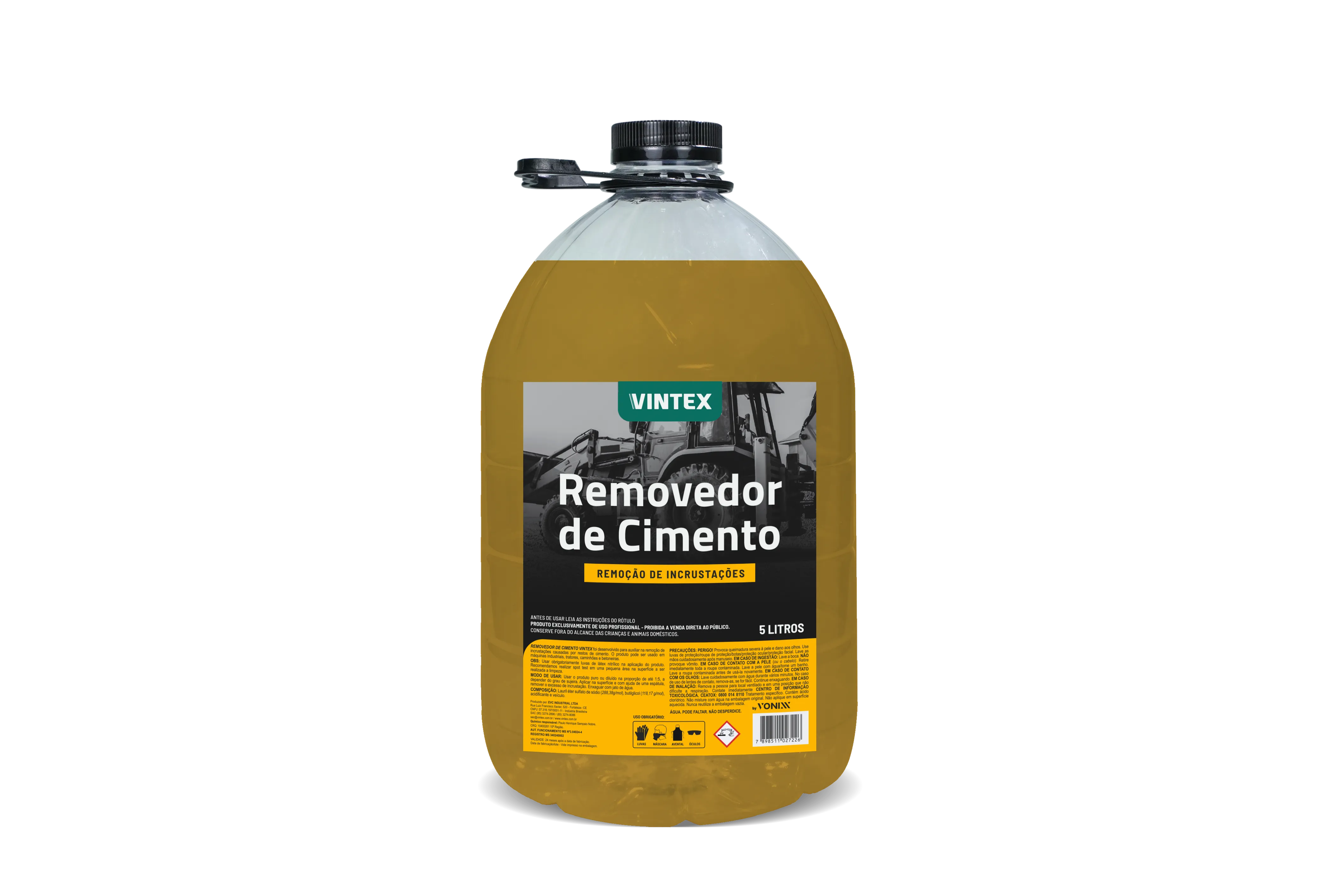 REMOVEDOR DE CEMENTO VINTEX 5LT CONCENTRADO