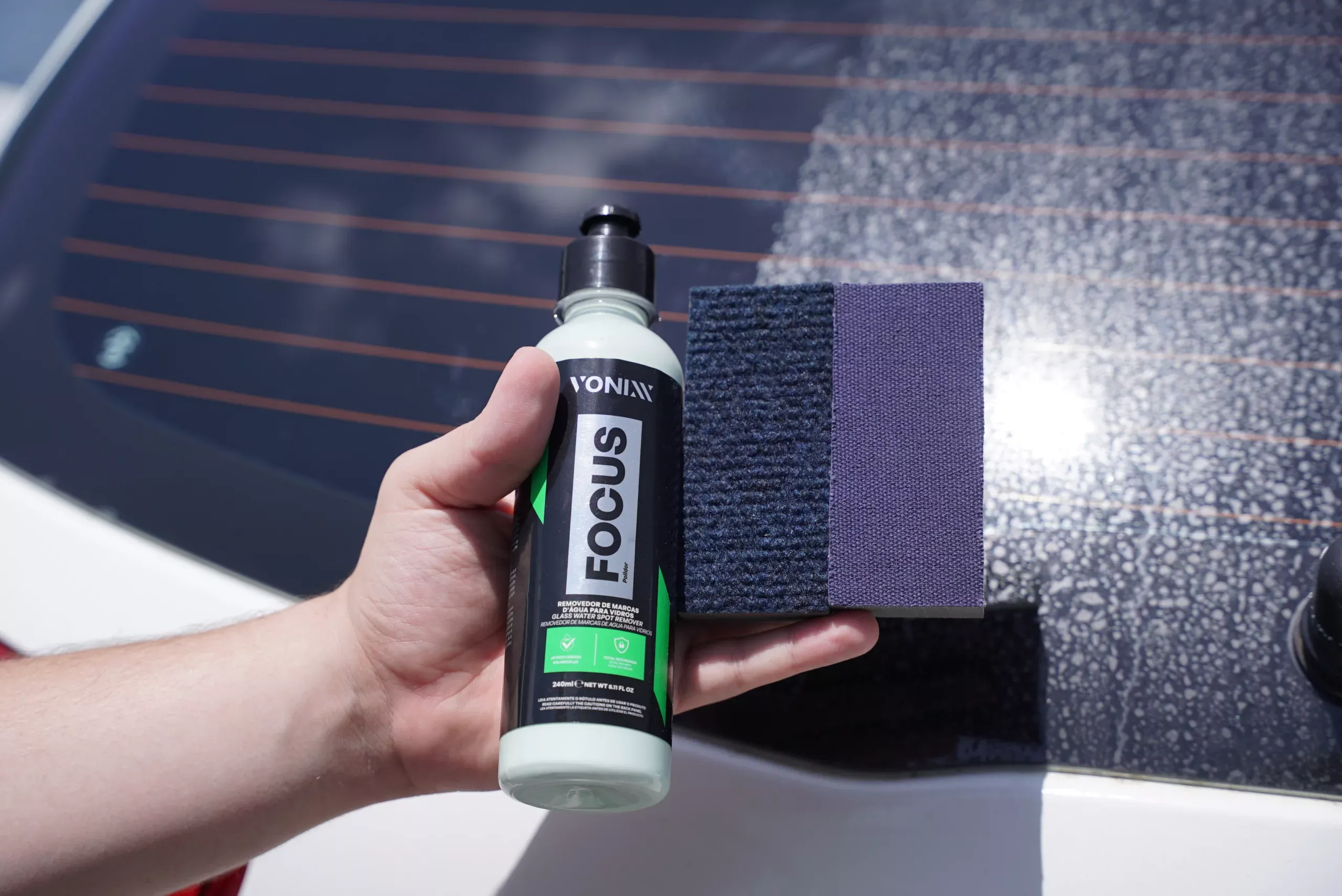 REMOVEDOR DE MARCAS DE AGUA EN VIDRIOS VONIXX FOCUS