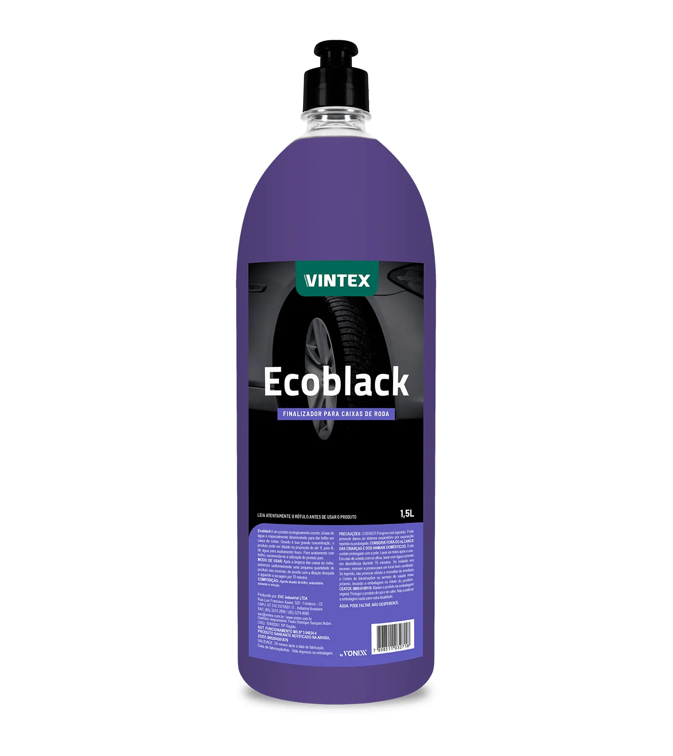 RENOVADOR DE PLASTICOS Y CAUCHOS VINTEX ECOBLACK